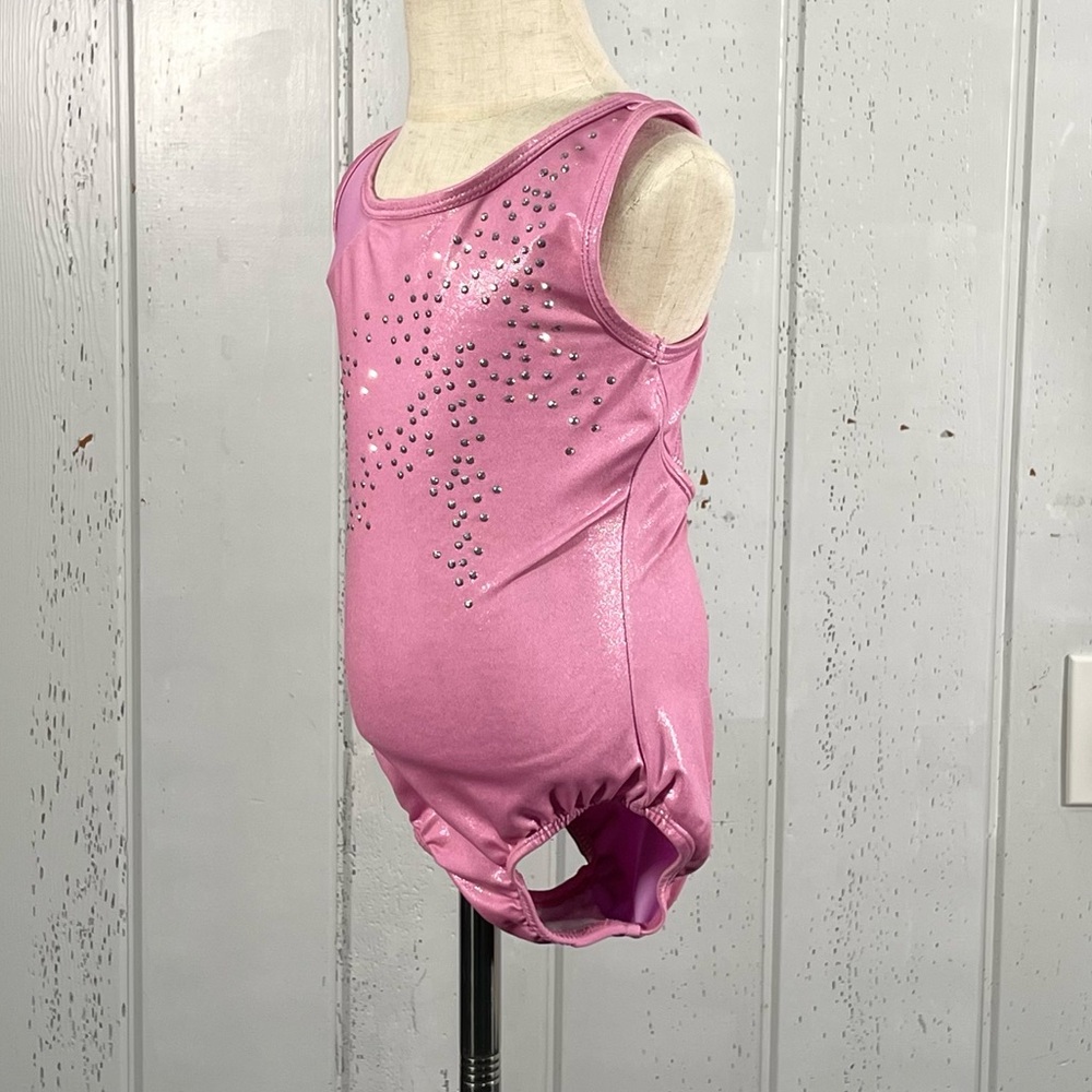 Cat & Jack Girl's Pink Leotard Gymnastics Sz XS(4-5)